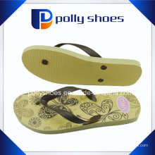 Nueva Vrq Printes Rubber Flip Flops sandalias de mujer zapatillas